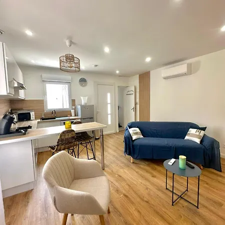 For 2 People, Terrace, Air Conditioning, Wifi Perpignano