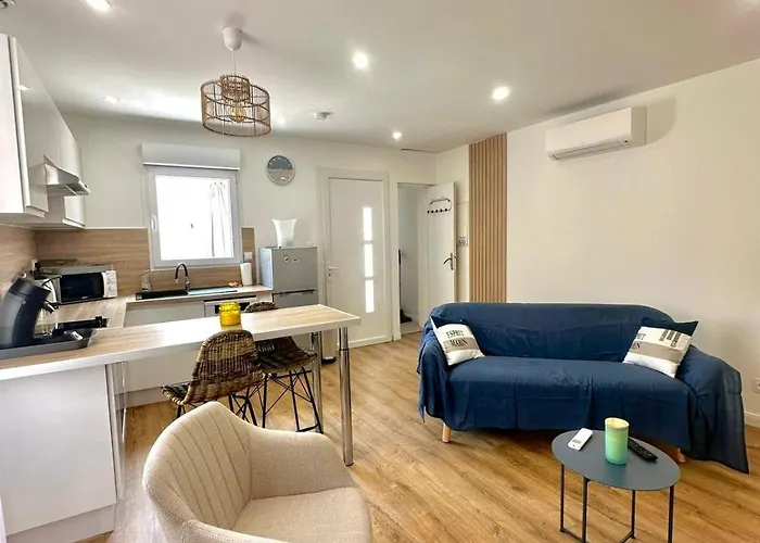 For 2 People, Terrace, Air Conditioning, Wifi Perpignan